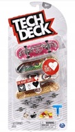 Tech Deck 4-balenie skateboardov FINGERBOARD THE HEART SUPPLY