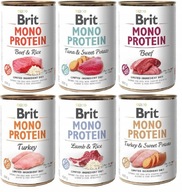 Príchuť Brit Mono Protein MIX 6x400g