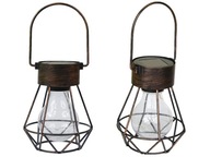 Dekorácia solárnej lampy žiarovka LANTERN P511