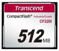 TRANSCEND 512 MB Compact Flash CF 220I priemyselný