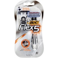 Bic Flex 5, pánske holiace strojčeky 3 kusy