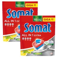 Somat All in One Extra tablety do umývačky riadu 2x 85 ks