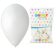 GEMAR White Classic Pastel Balloons Makronky na svadbu 30 cm - 100 ks