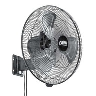 RAM Heavy Duty 3-rýchlostný 450 mm nástenný ventilátor