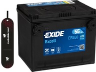 EXIDE EXCELL L+ BATÉRIA 55Ah/620A EB558