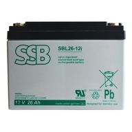 SSB SBL26-12i 12V 26AH AGM UPS SBL 26-12i