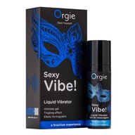 Tekutý vibrátor, intímny gél 15 ml, unisex.