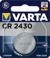 Lítiová gombíková batéria CR 2430 3V Varta