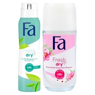 ANTIPERSPIRANT Fa Fresh+dry - 48h ochrana pred potením - Bez alkoholu