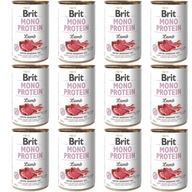 BRIT Mono proteín jahňacina pre psa SET 12x400g