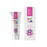 WOOM Junior zubná pasta pre deti 6+ rokov Bubble Gum 50ml