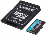 MicroSD karta Kingston Canvas Go! Plus 64 GB