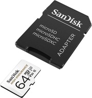 SanDisk 64GB micro SDXC High Endurance 100MB/s SD