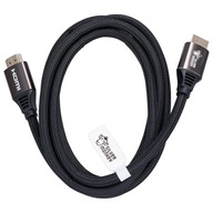 Opletený HDMI 2.1 kábel Silver Monkey HD-020SM2-1, 2 m