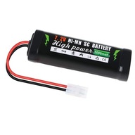 NIMH BATÉRIA PRE RC AUTOMOBIL 7,2 V 5000 MAH SO ZÁSTRČKOU TAMIYA-2P