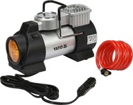 Autokompresor s LED svetlom, 12V YATO