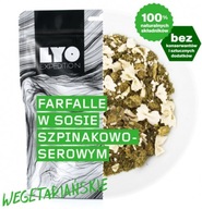 LyoFood Food Špenát a syr Farfalle 370 g