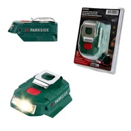 PARKSIDE 20 V BATÉRIOVÝ ADAPTÉR S LED LAMPOU