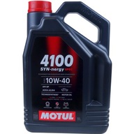 Vysoko kvalitný motorový olej MOTUL 4100 SYN-nergy SPEC 10W40 5L A3/B4