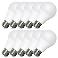 10 x LED žiarovka E27 12W=100W A60 TEPLÁ