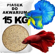 ŠTRK DO AKVÁRIOVÉHO SUCHÉHO KREMENITÉHO PIESKU, VYPRANÝ 0,5-2,0 mm 15 KG