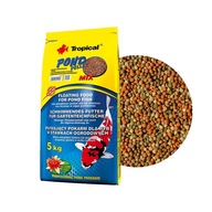 TROPICAL POND PELLET MIX 40L 5kg krmivo pre ryby