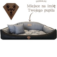 Pohovka pre psa a mačku 75x65 Dogs4life PERSONALIZOVANÉ MENO PSA