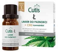 CUTIS Ł - Lak na nechty + CBD onycholýza 10ml