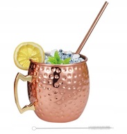 Sada 4 medených hrnčekov Moscow Mule