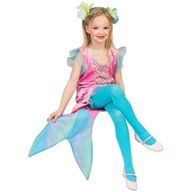 OUTFIT morskej panny MERMAID chvostová GUĽA podvodná SVET 104cm