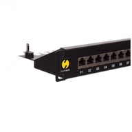 Netrack patchpanel 19" 24p kat. 6A FTP