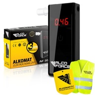 AlcoForce AF-350 alkohol tester + kalibrácia + náustky