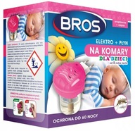 Bros Elektro + repelent proti komárom pre deti 60 nocí