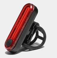 Zadné svetlo na bicykel USB LED COB IPX8 - 100 lumenov