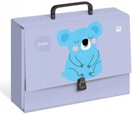 Folder with handle C4 Light Violet Koala Interprint