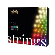 Inteligentné vianočné osvetlenie Twinkly Strings 400LED RGBW