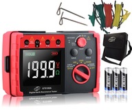 METER UZEMNÉHO ODPORU DIGITÁLNY TESTER BENETECH MULTIMETER CE SET