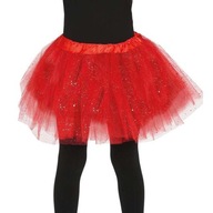 červená sukňa baletky TUTU 31 cm