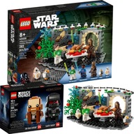 LEGO STAR WARS VIANOČNÁ DIORÁMA MILENNIUM FALCON 40658 + SET LEGO 40547