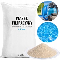 Filtračný piesok pre bazénové čerpadlo 25 kg