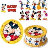 SÚPRAVA TORTY MICKEY MOUSE + 10 ZNAKOV