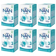 NESTLE NAN OPTIPRO 3 upravené mlieko 6x650g