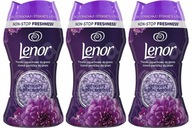 LENOR Krištáľové perly AMETYST & KVETINA140g x3