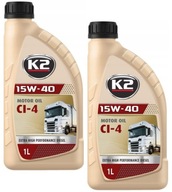 K2 MOTOR OIL CI-4 DIESEL motorový olej 15W40 - 1L