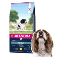 Eukanuba Adult Medium Dry krmivo pre psov 15 kg vrece Kuracie L-karnitín