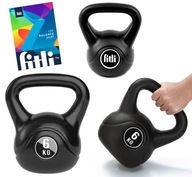 KETTLEBELL kettlebell 6 KG loptička KONVICA Činka činka FITNESS ABS NA CVIČENIE