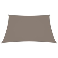 vidaXL Garden Sail Oxford Fabric Square 4x4 M Taupe