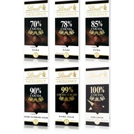 Lindt Excellence x 6 čokoládová sada