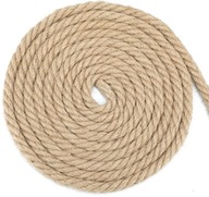Ozdobné jutové lano 6mm plachtárske lano