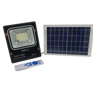 Solárny reflektor 50W 6500K IP65 senzor + diaľkové ovládanie